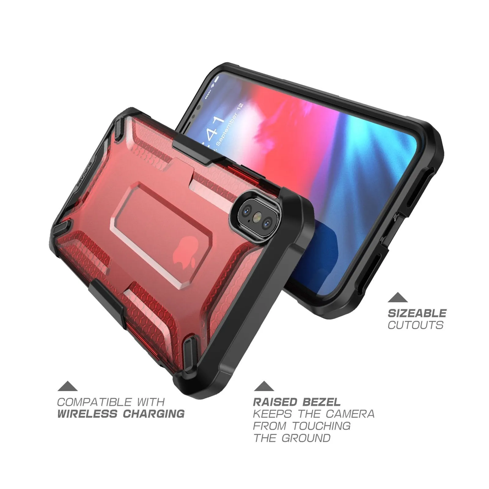 Selling Fast iPhone XS Max Unicorn Beetle Bumper Case-Red  Stylish & Comfortable