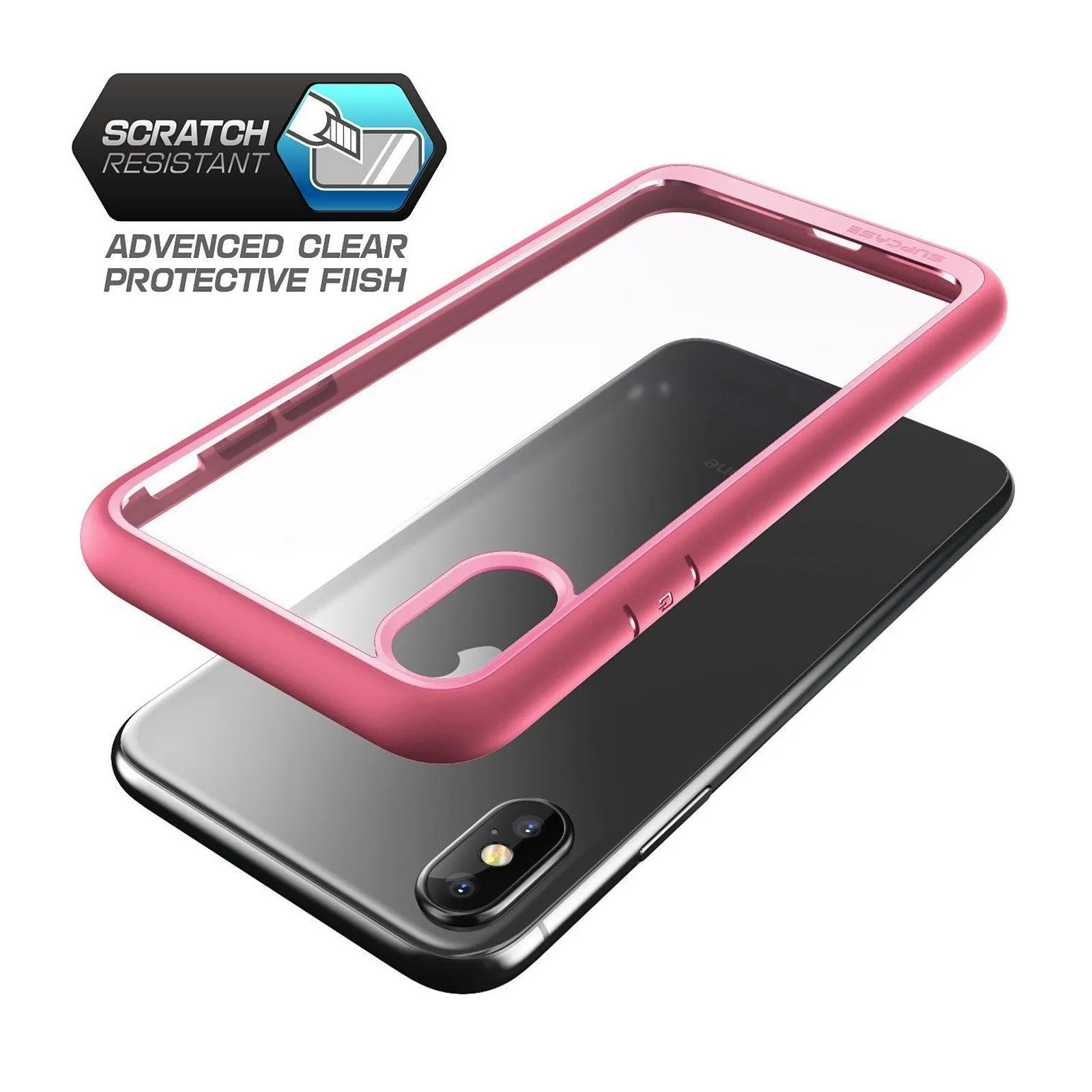 Selling Fast iPhone XS Max Unicorn Beetle Style Slim Clear Case-Pink  Today Only!