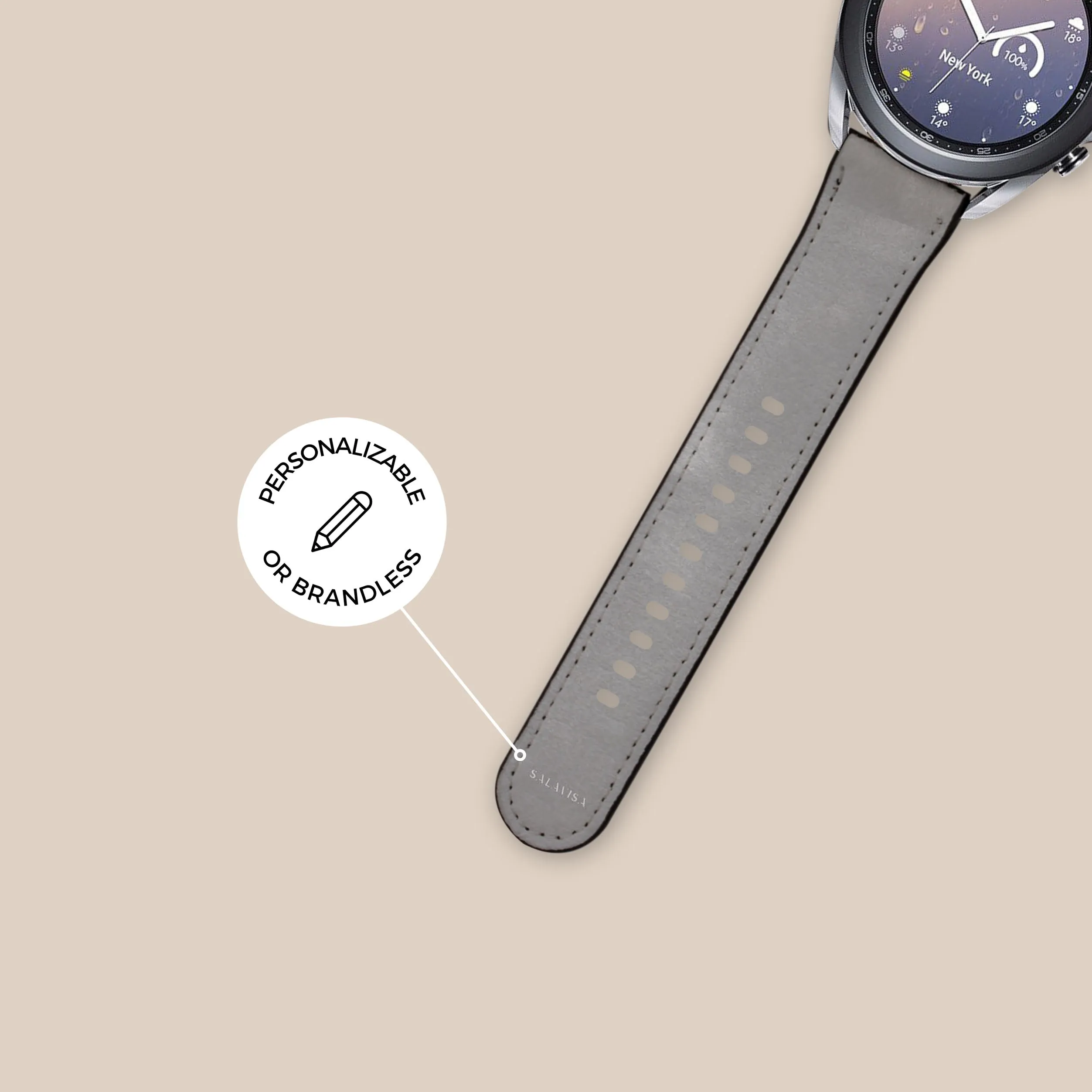 Selling Fast Light Grey Watercolor Galaxy Watch Band  Almost Gone!