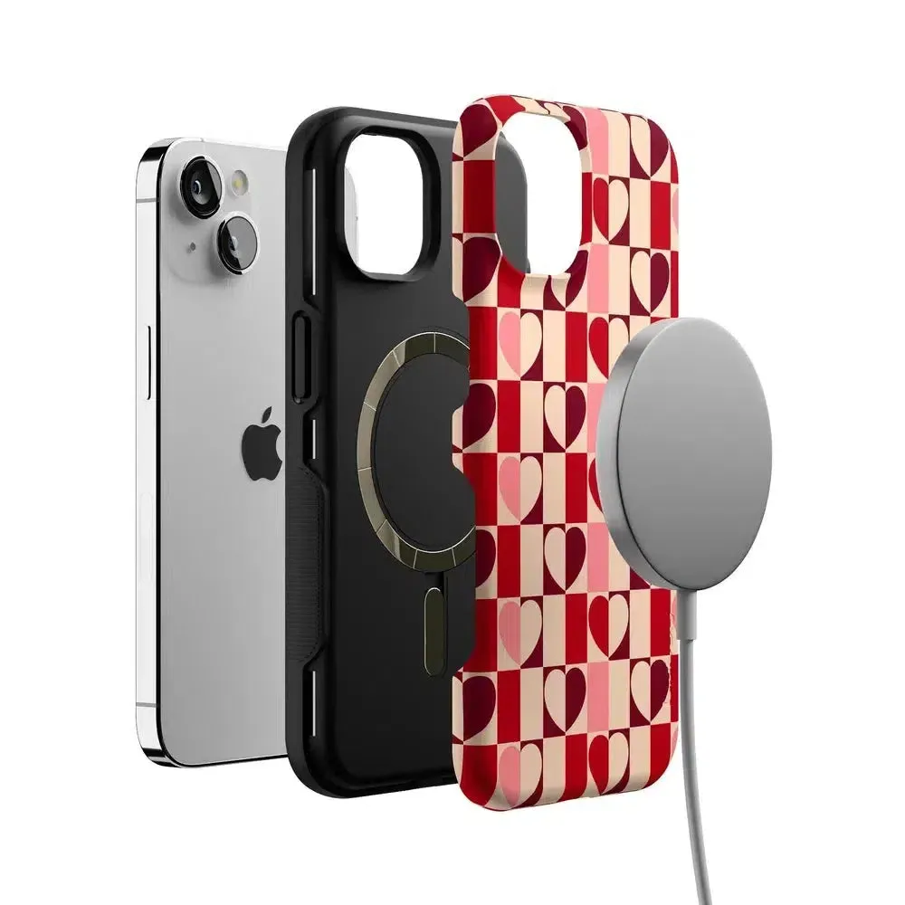 Selling Fast Love's a Game | Retro Hearts Case  Limited Stock!
