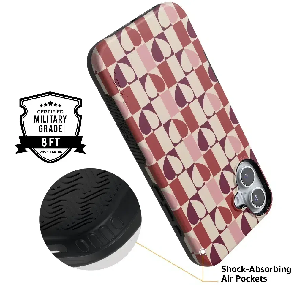 Selling Fast Love's a Game | Retro Hearts Case  Limited Stock!