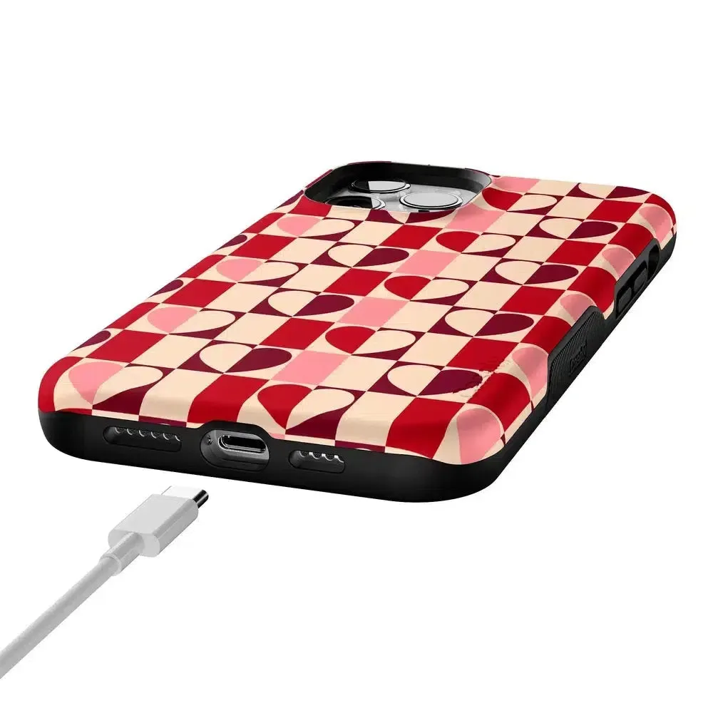 Selling Fast Love's a Game | Retro Hearts Case  Limited Stock!