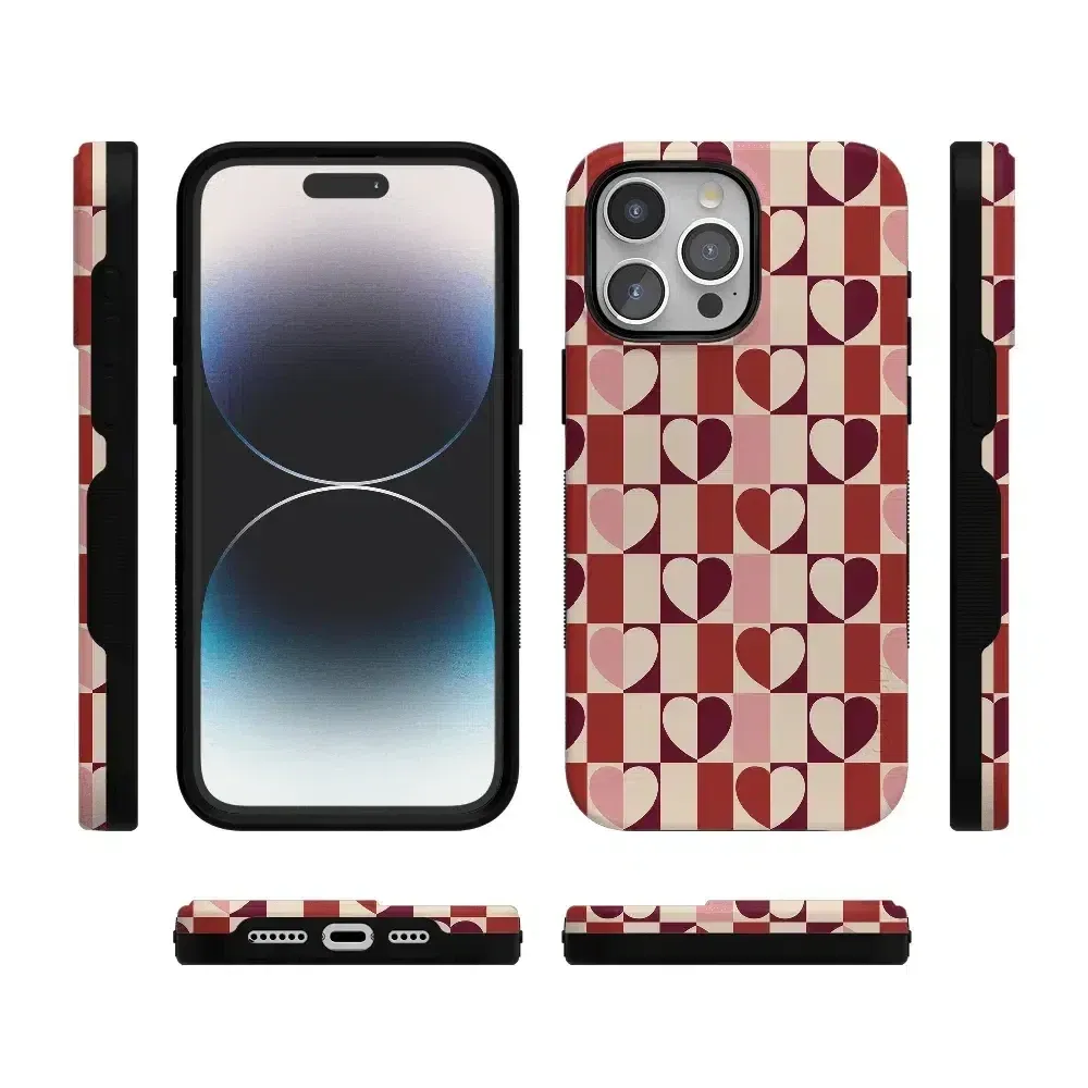 Selling Fast Love's a Game | Retro Hearts Case  Limited Stock!
