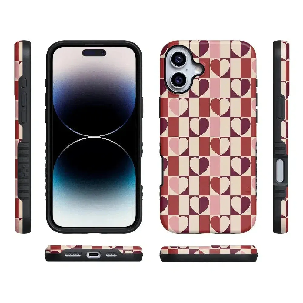 Selling Fast Love's a Game | Retro Hearts Case  Limited Stock!