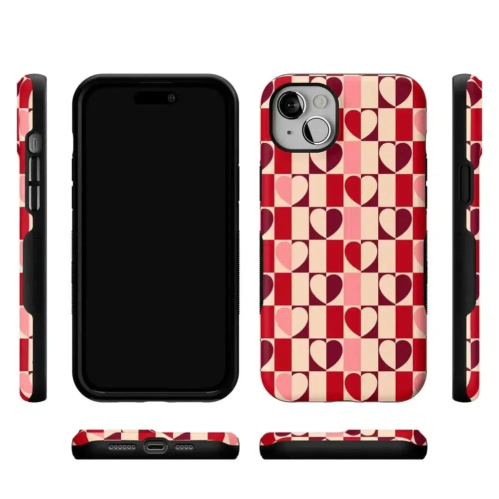 Selling Fast Love's a Game | Retro Hearts Case  Limited Stock!