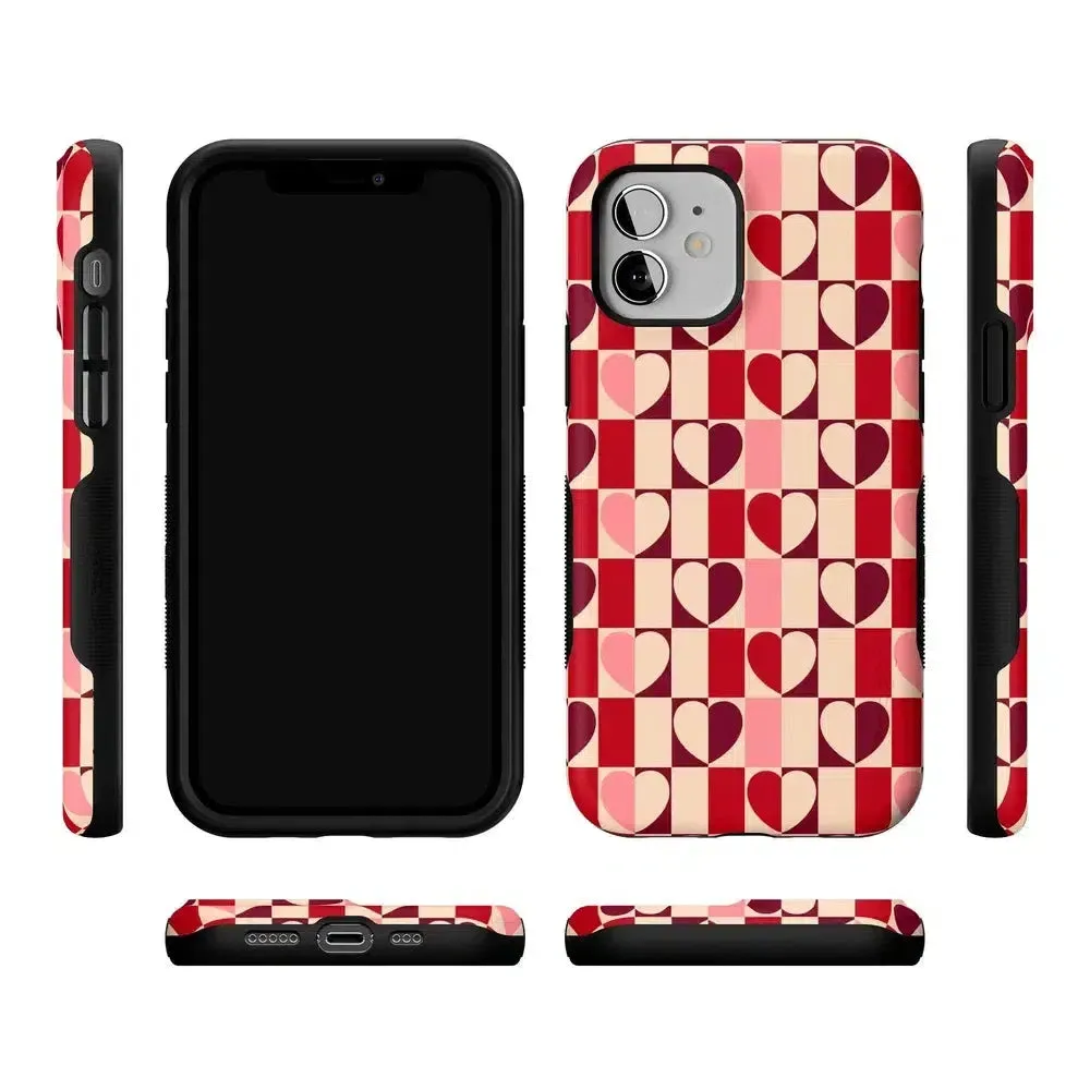 Selling Fast Love's a Game | Retro Hearts Case  Limited Stock!
