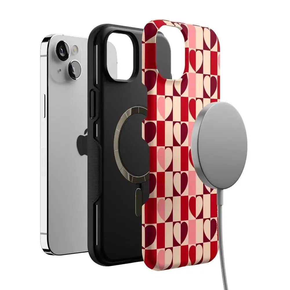 Selling Fast Love's a Game | Retro Hearts Case  Limited Stock!