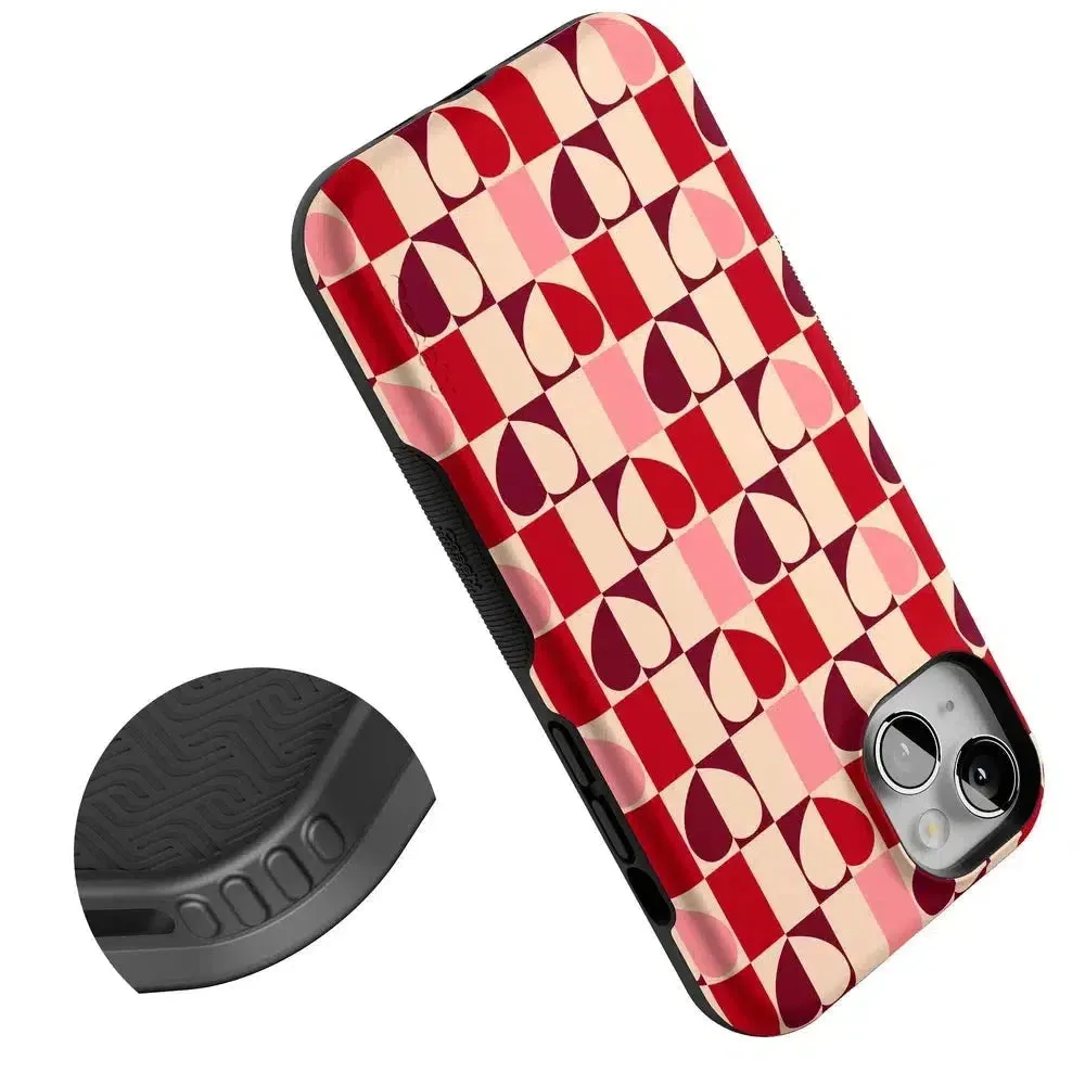 Selling Fast Love's a Game | Retro Hearts Case  Limited Stock!