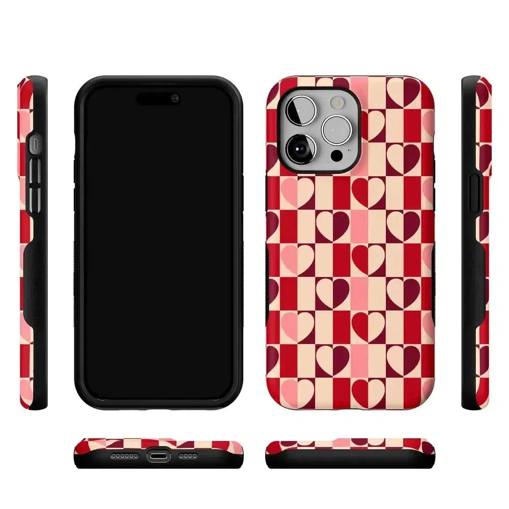 Selling Fast Love's a Game | Retro Hearts Case  Limited Stock!