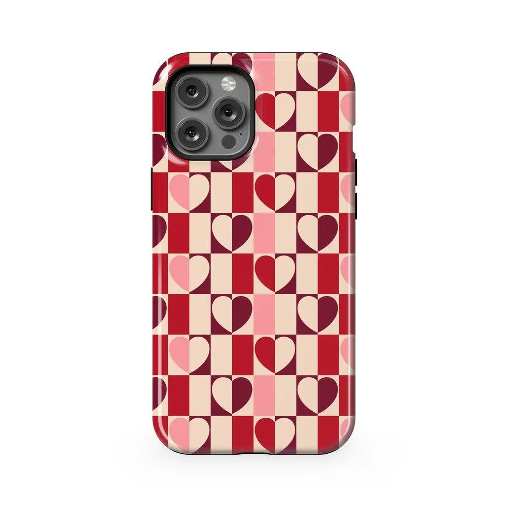 Selling Fast Love's a Game | Retro Hearts Case  Limited Stock!