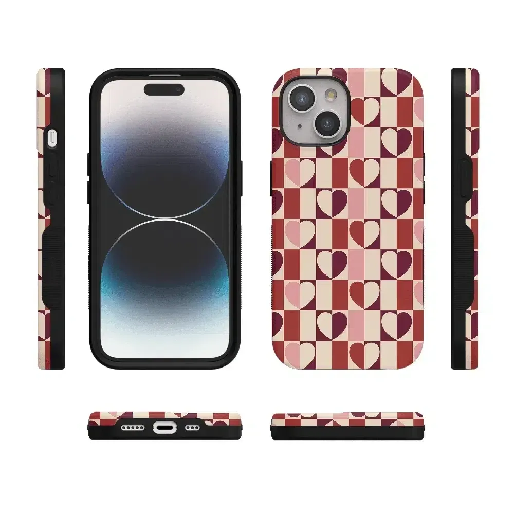 Selling Fast Love's a Game | Retro Hearts Case  Limited Stock!