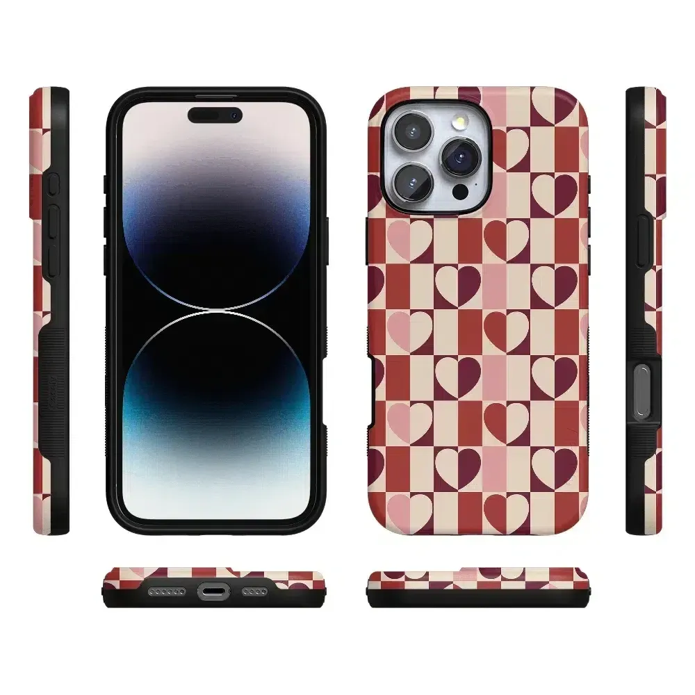 Selling Fast Love's a Game | Retro Hearts Case  Limited Stock!