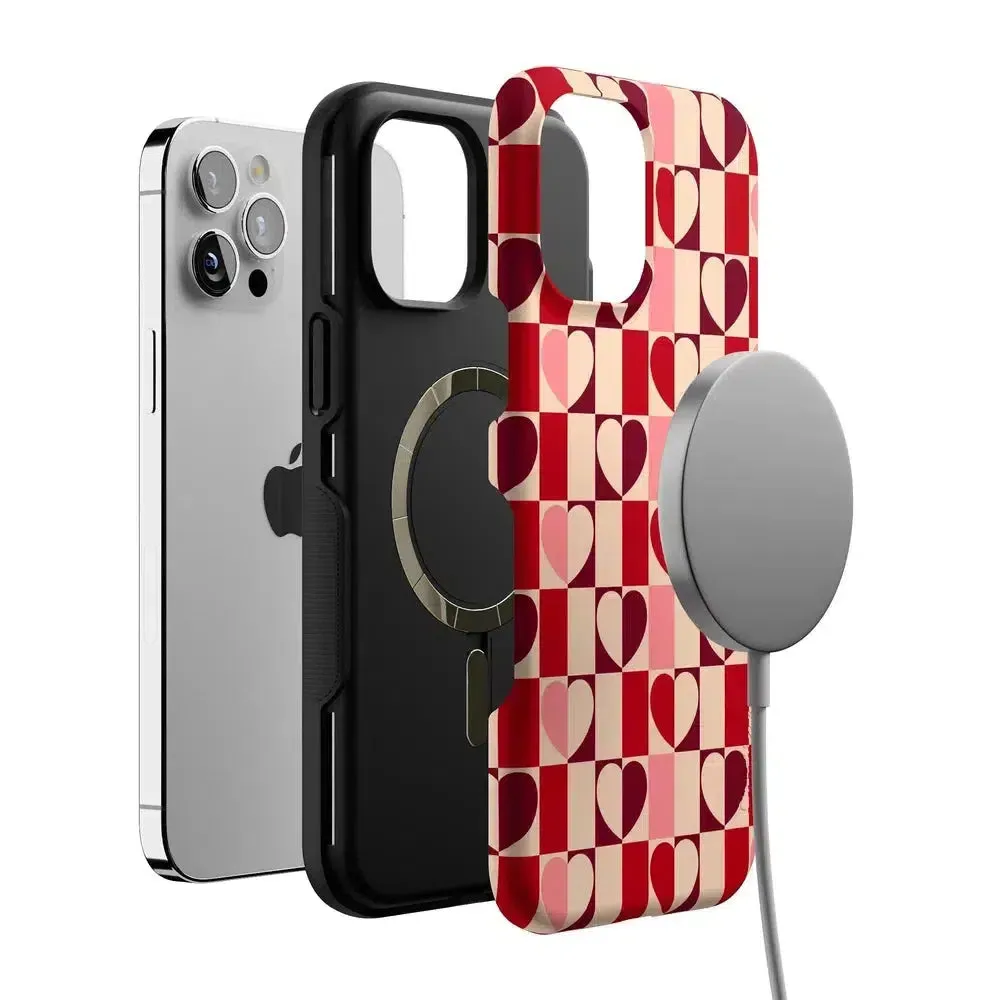 Selling Fast Love's a Game | Retro Hearts Case  Limited Stock!