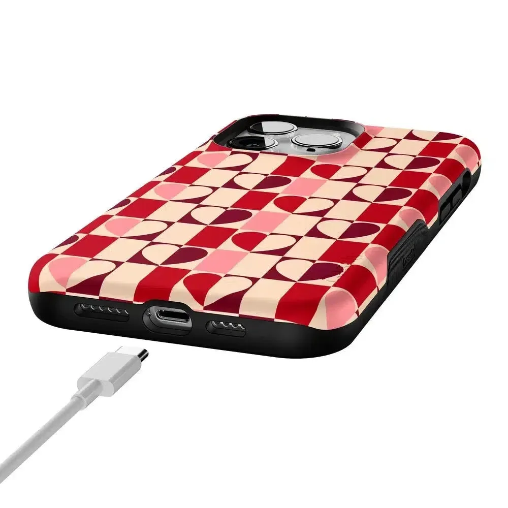 Selling Fast Love's a Game | Retro Hearts Case  Limited Stock!