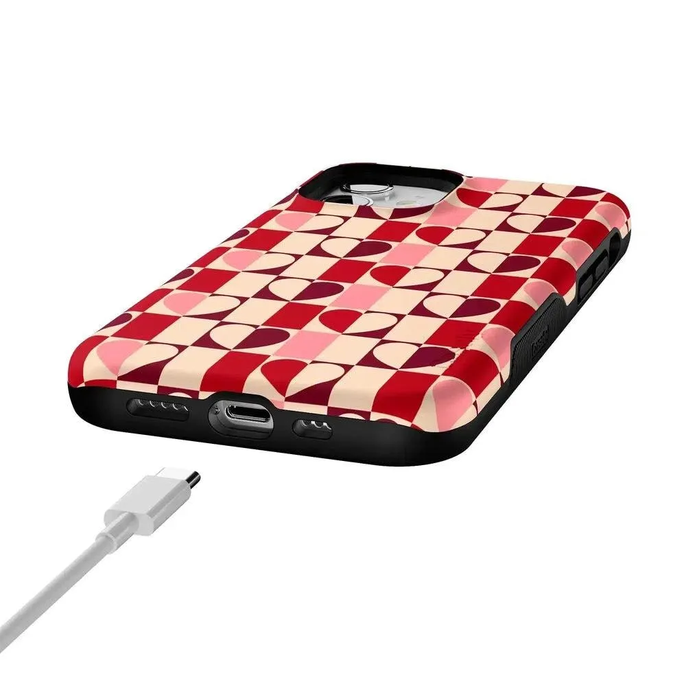 Selling Fast Love's a Game | Retro Hearts Case  Limited Stock!