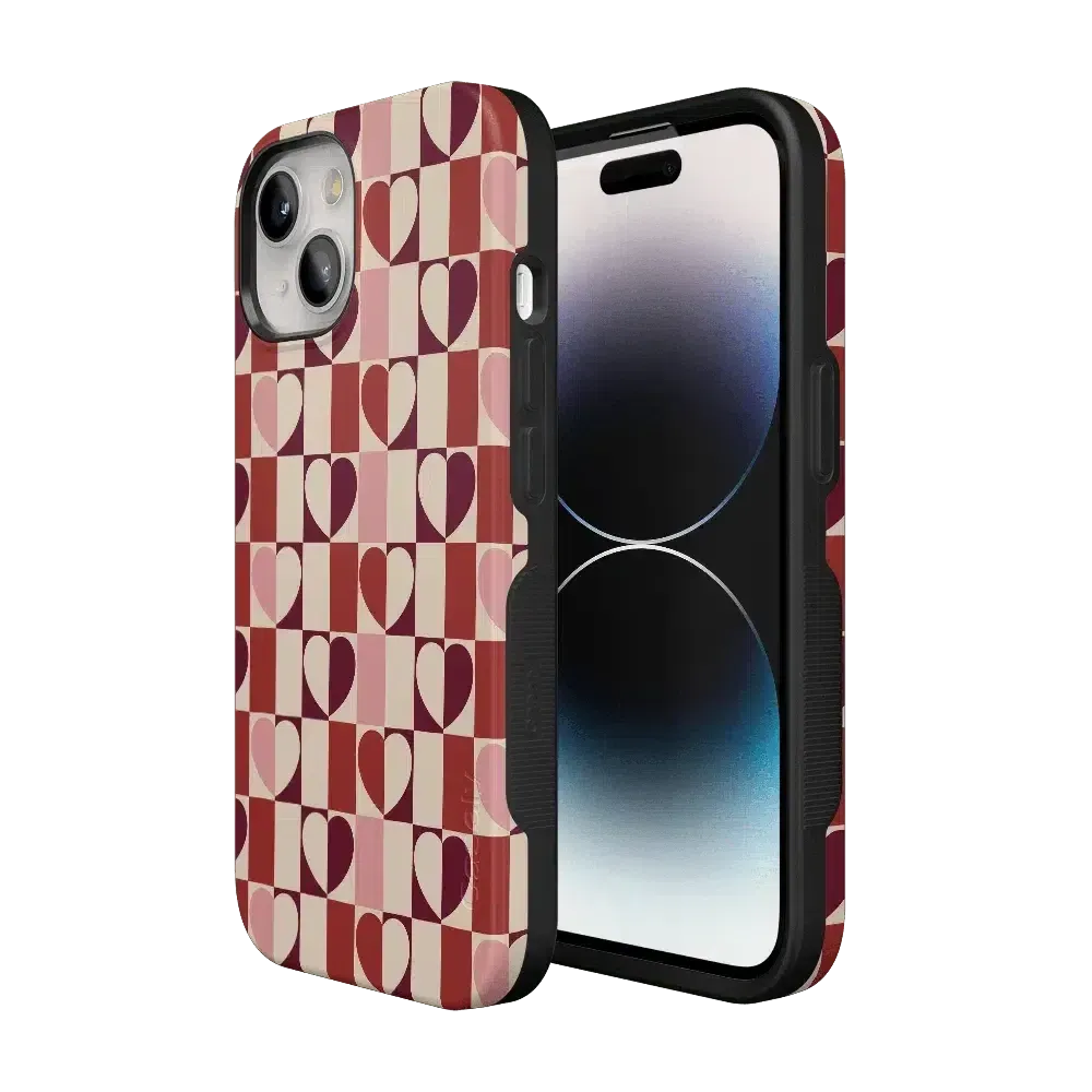 Selling Fast Love's a Game | Retro Hearts Case  Limited Stock!