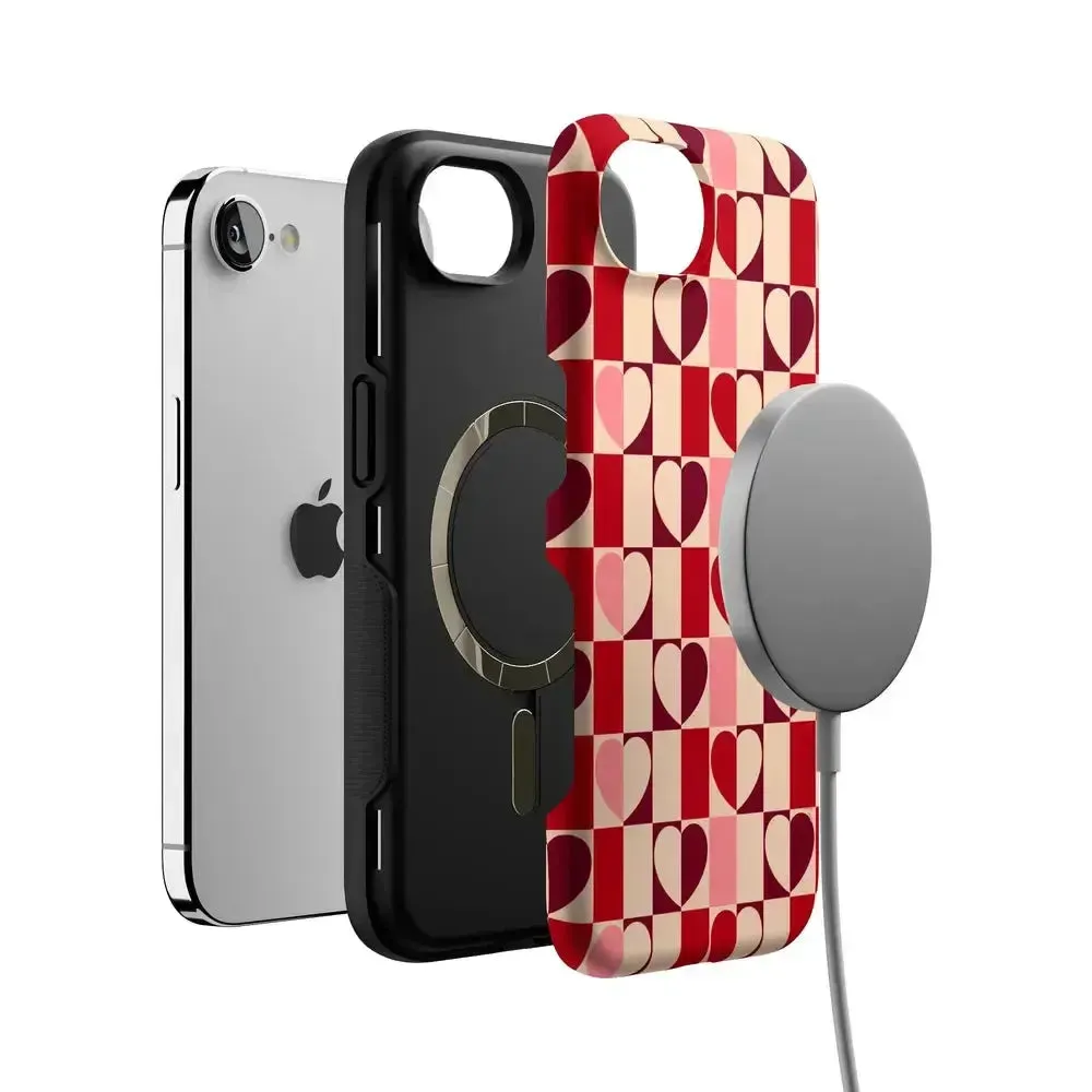 Selling Fast Love's a Game | Retro Hearts Case  Limited Stock!