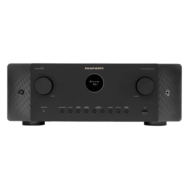 Selling Fast Marantz Cinema 60 - 7.2 Channel, 8K AV Receiver (Each)  Stylish & Comfortable