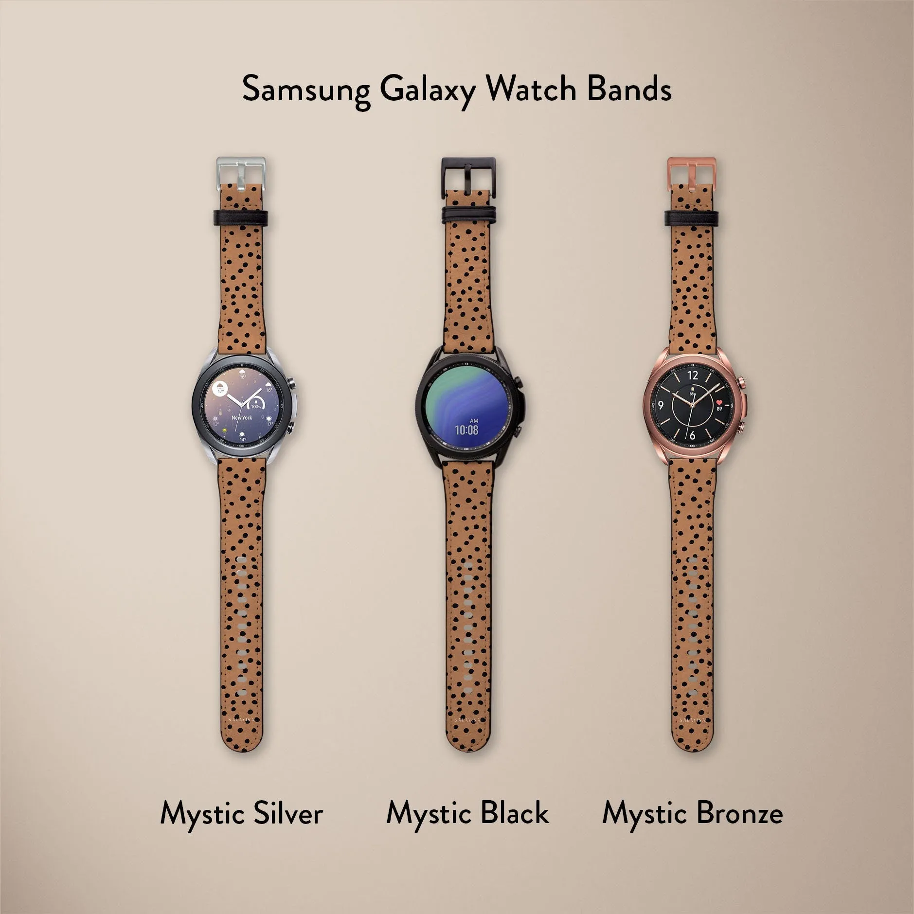 Selling Fast Orange Polka Dots Watch Strap  Almost Gone!