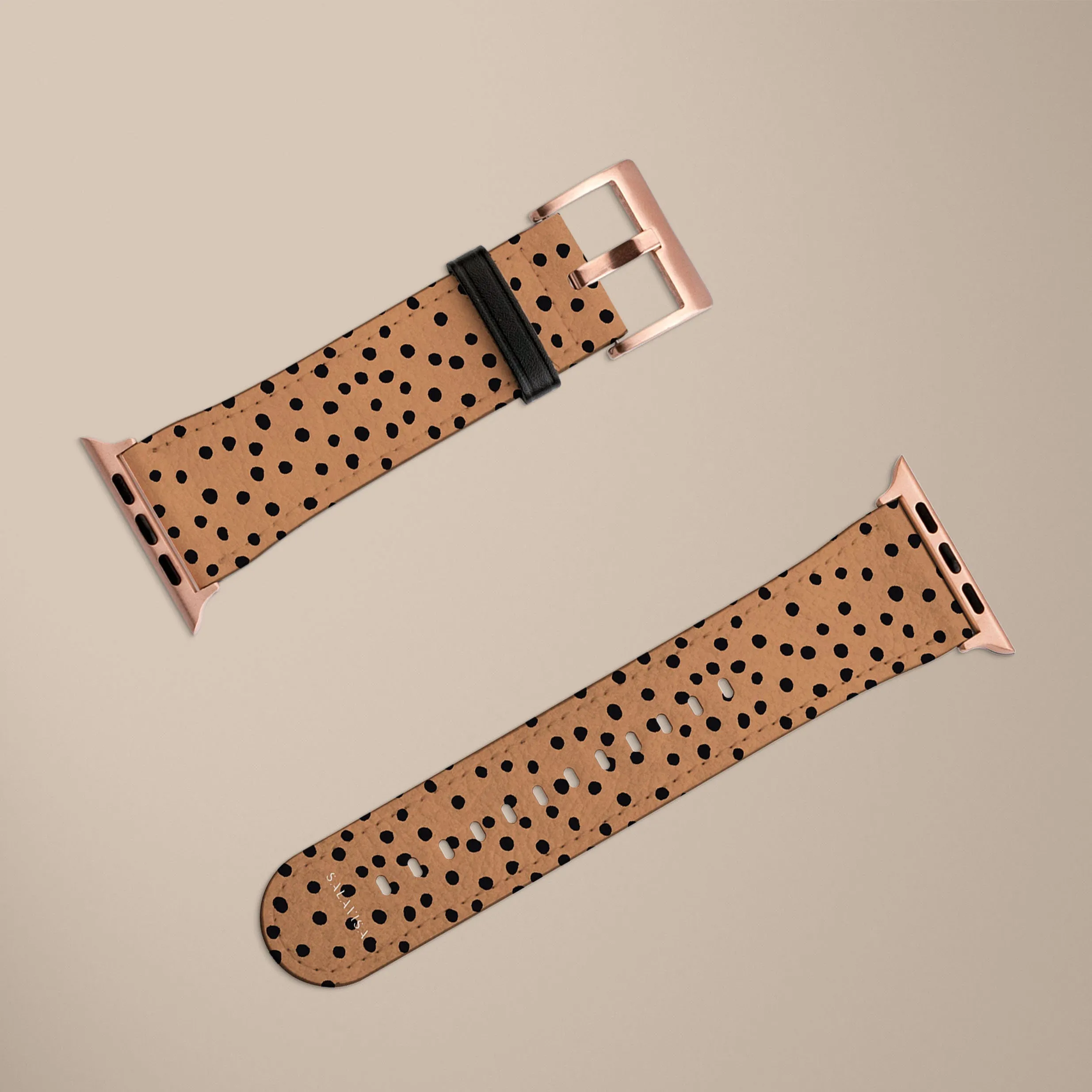 Selling Fast Orange Polka Dots Watch Strap  Almost Gone!