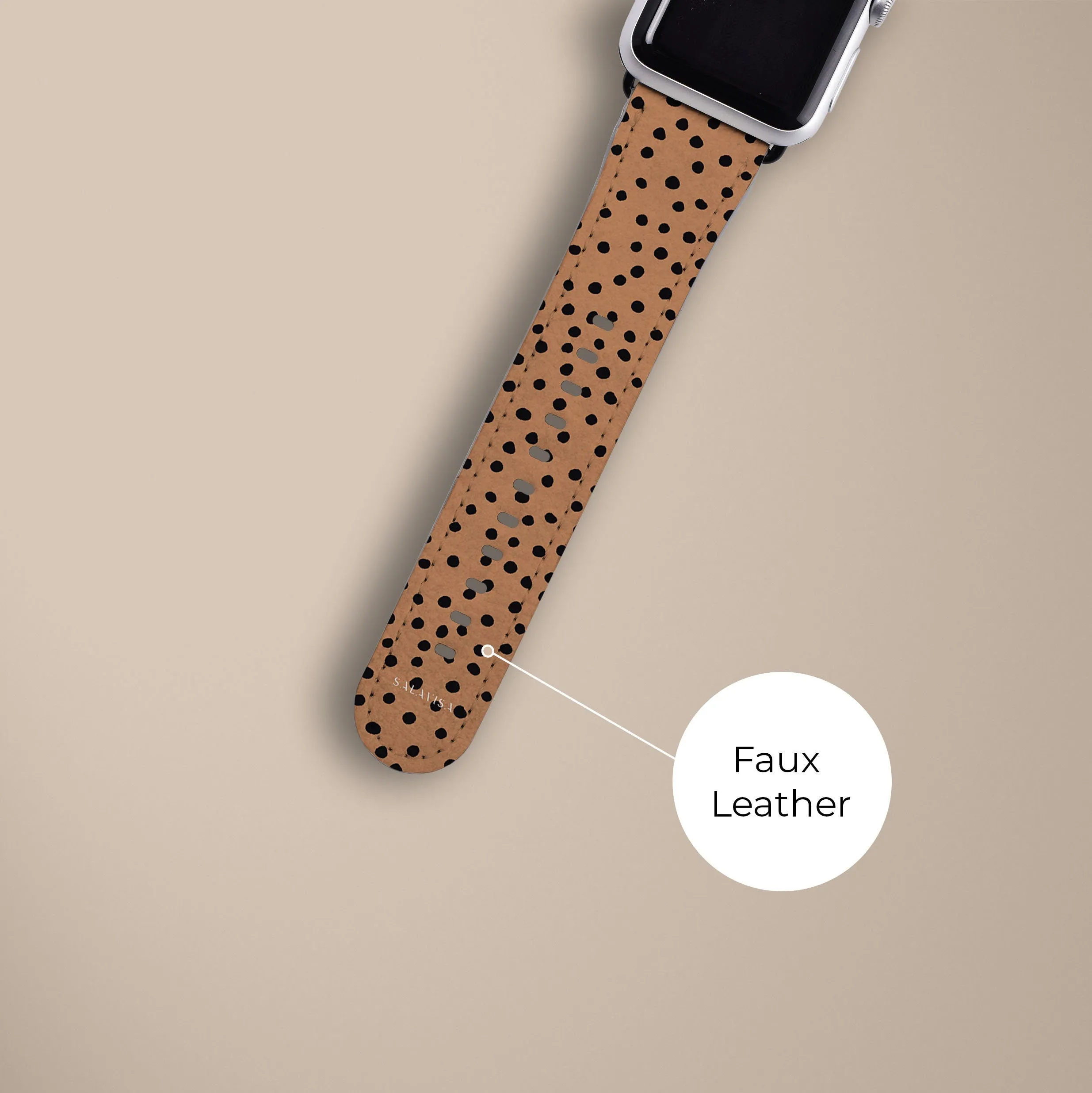 Selling Fast Orange Polka Dots Watch Strap  Almost Gone!