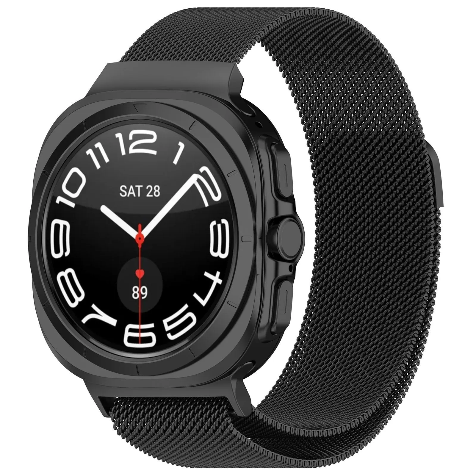 Selling Fast Samsung Galaxy Watch Ultra Milanese Strap (Black)  Limited Availability!