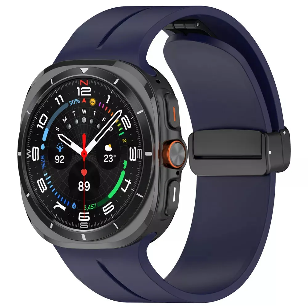 Selling Fast Samsung Galaxy Watch Ultra Sport Strap with D-buckle (Dark Blue)  Today Only!