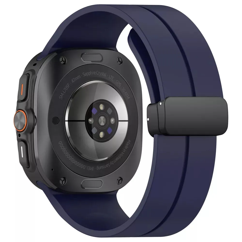 Selling Fast Samsung Galaxy Watch Ultra Sport Strap with D-buckle (Dark Blue)  Today Only!