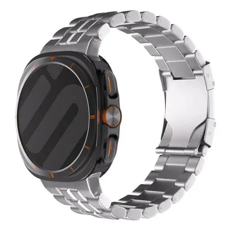 Selling Fast Samsung Galaxy Watch Ultra 'Square' Titanium Strap (Titanium)  Limited Stock!