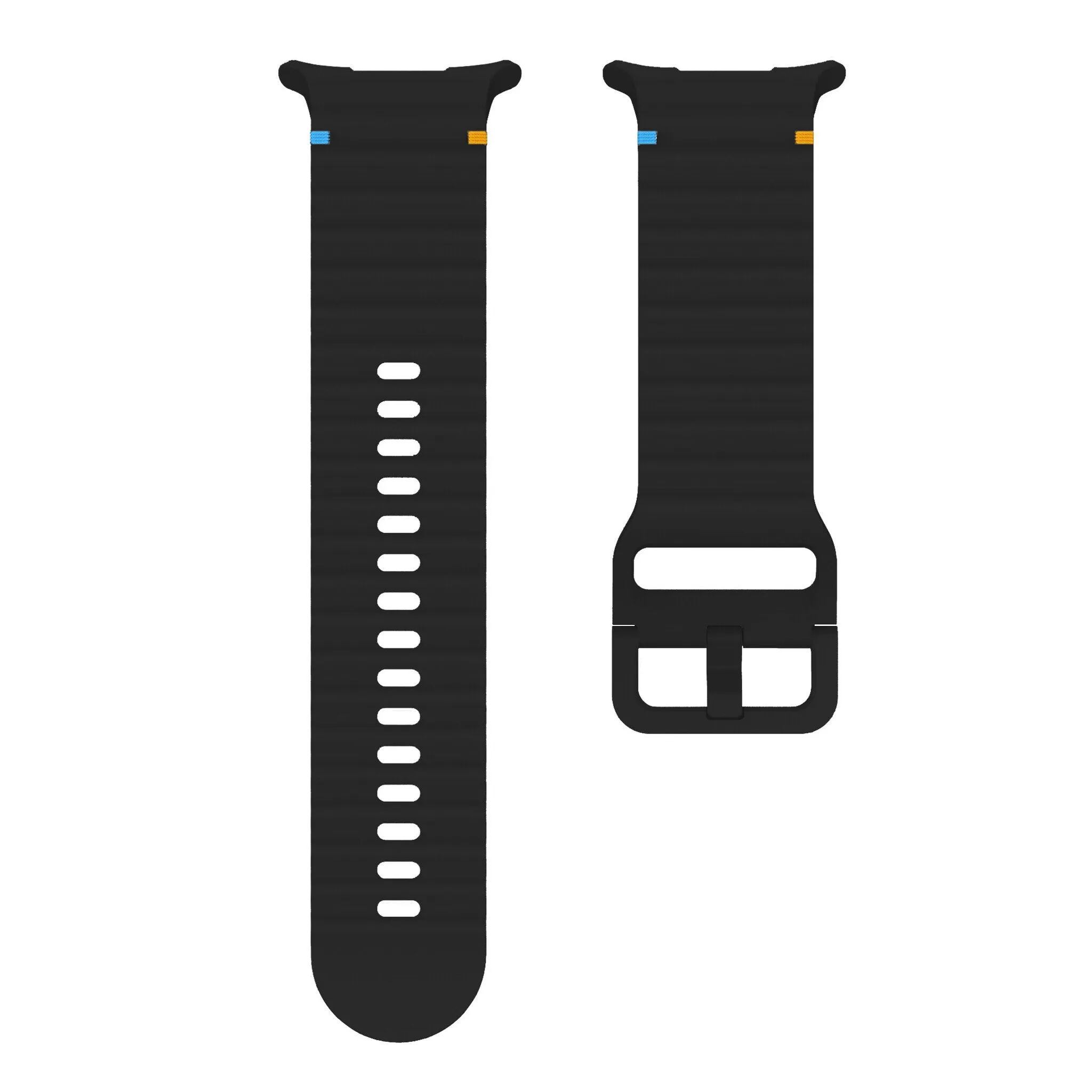 Selling Fast Samsung Galaxy Watch Ultra Wave Silicone Strap (Black)  Limited Stock!