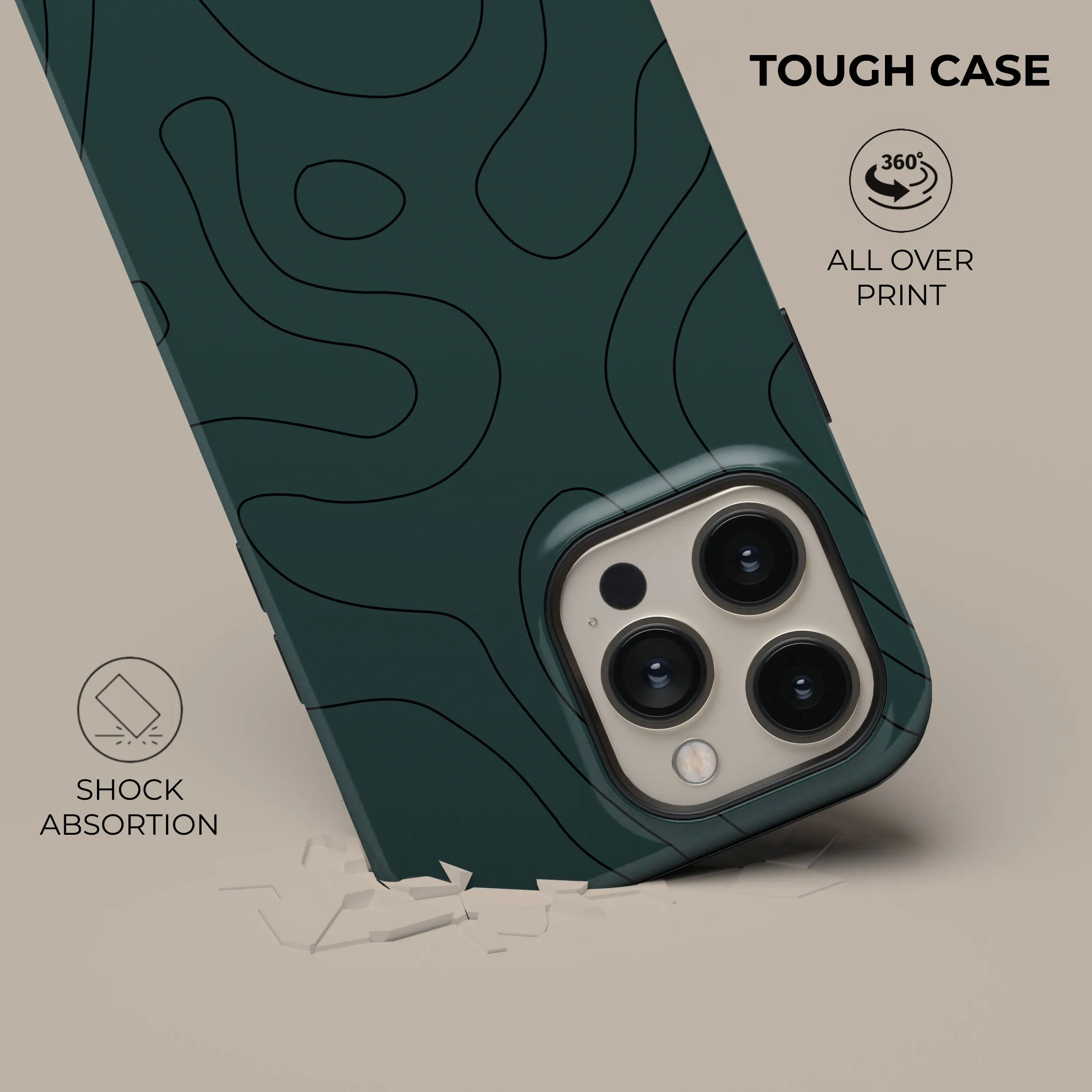 Selling Fast Topographic Queen Phone Case  Today Only!
