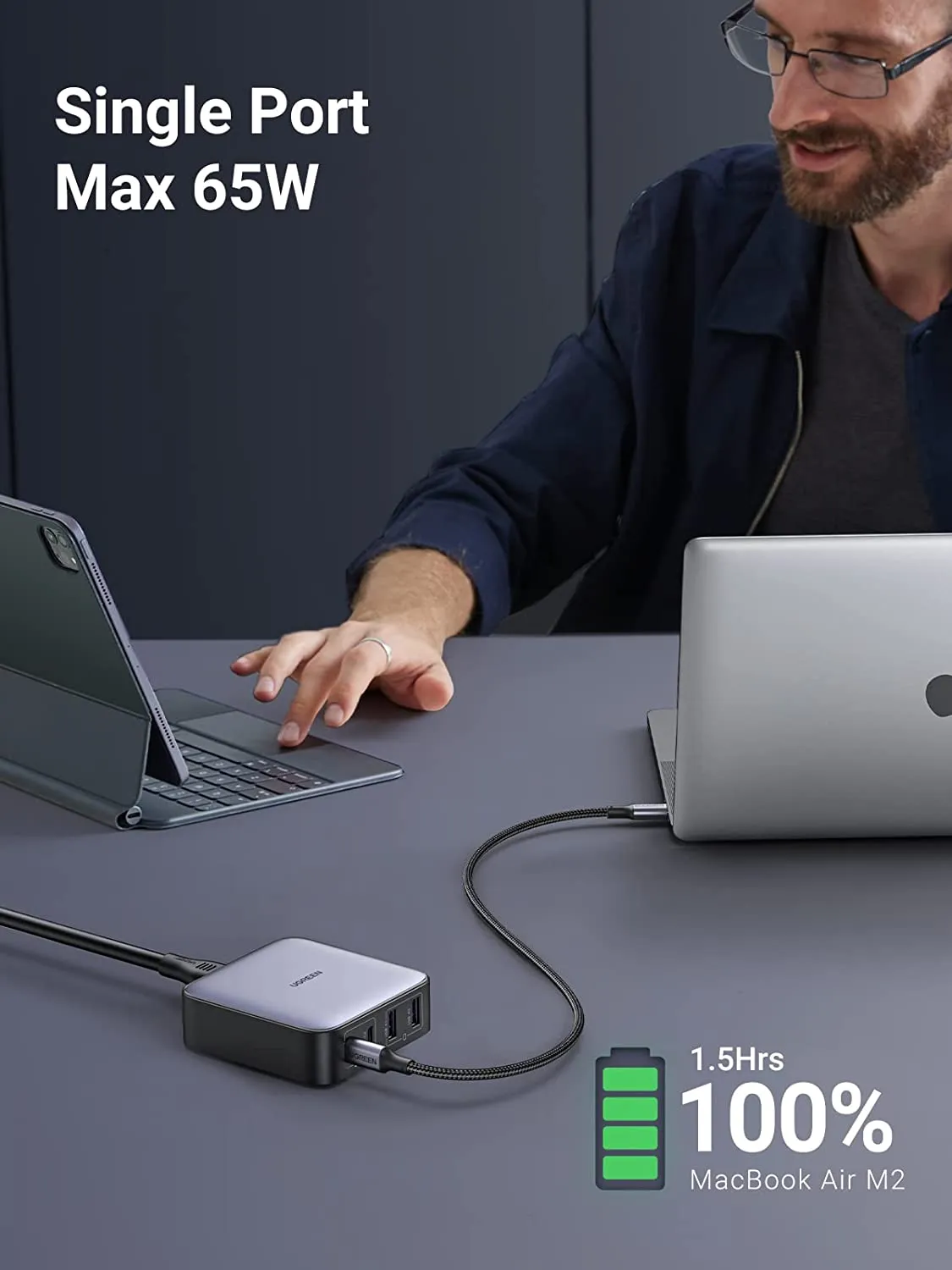 Selling Fast UGREEN 65W USB C Charging Station  Dont Miss Out!