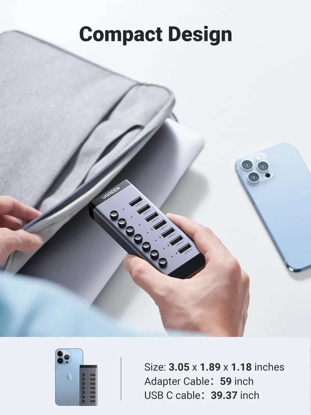 Selling Fast UGREEN Powered Switch USB Hub  Last Few Pieces!