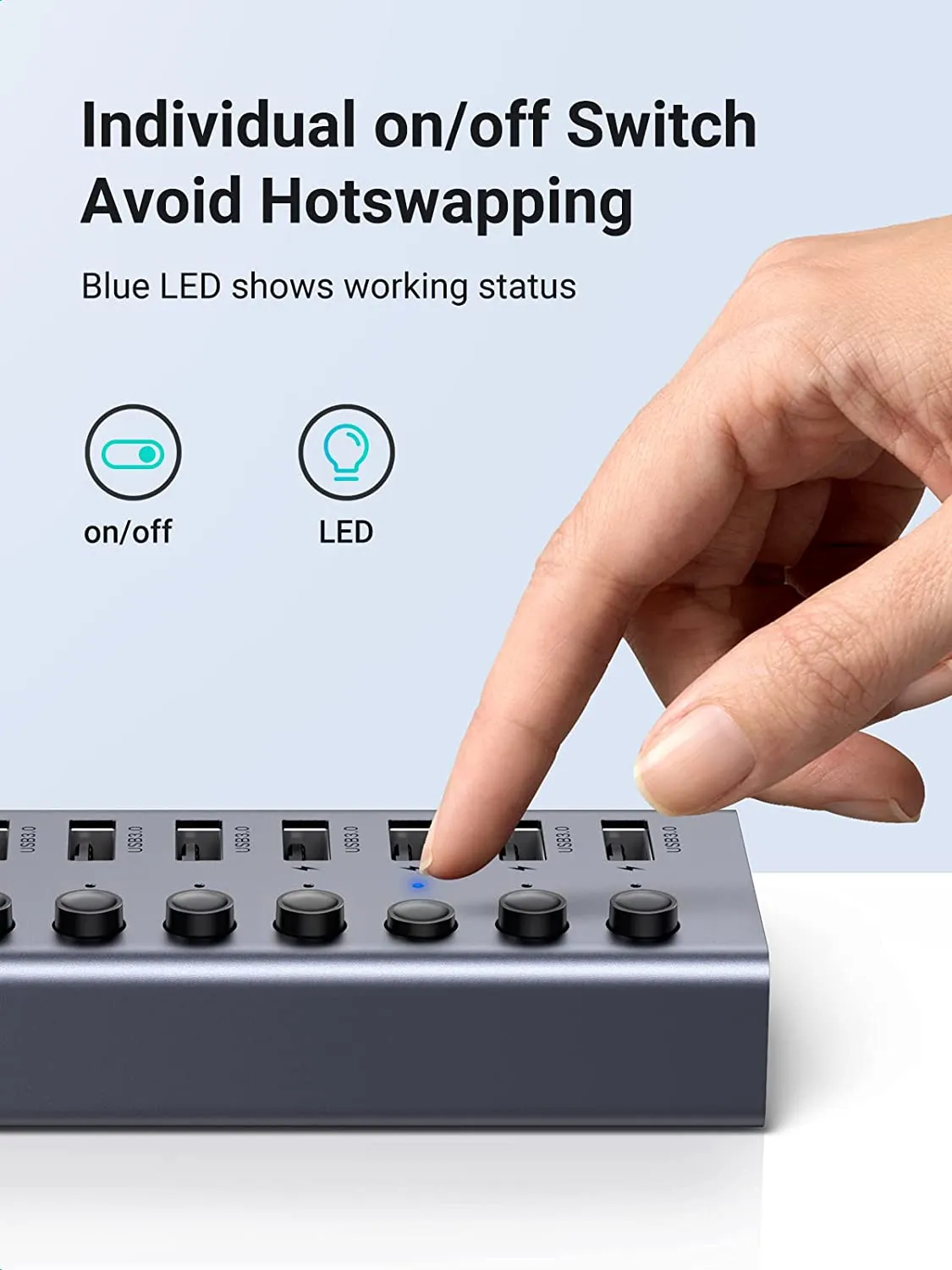 Selling Fast UGREEN Powered Switch USB Hub  Last Few Pieces!