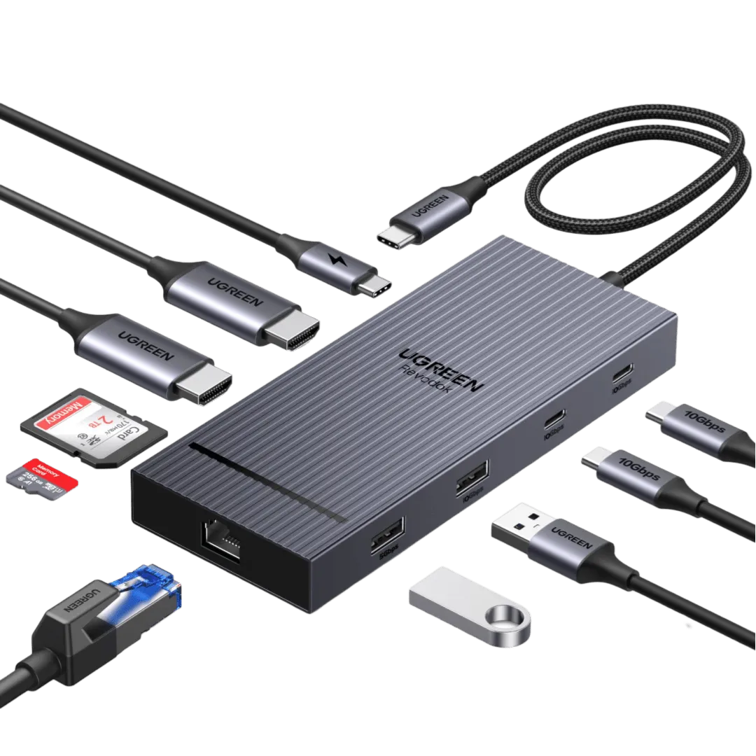 Selling Fast UGREEN Revodok Pro 2102 10-IN-1 USB-C Docking Station  Limited Release!