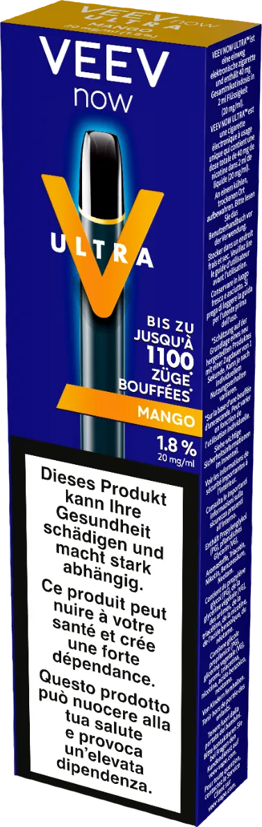 Selling Fast Veev Now Ultra Mango  Limited Release!