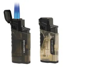 Selling Fast Vertigo Stinger 2 Quad Torch Lighter w/ Cigar Punch  Limited Stock!