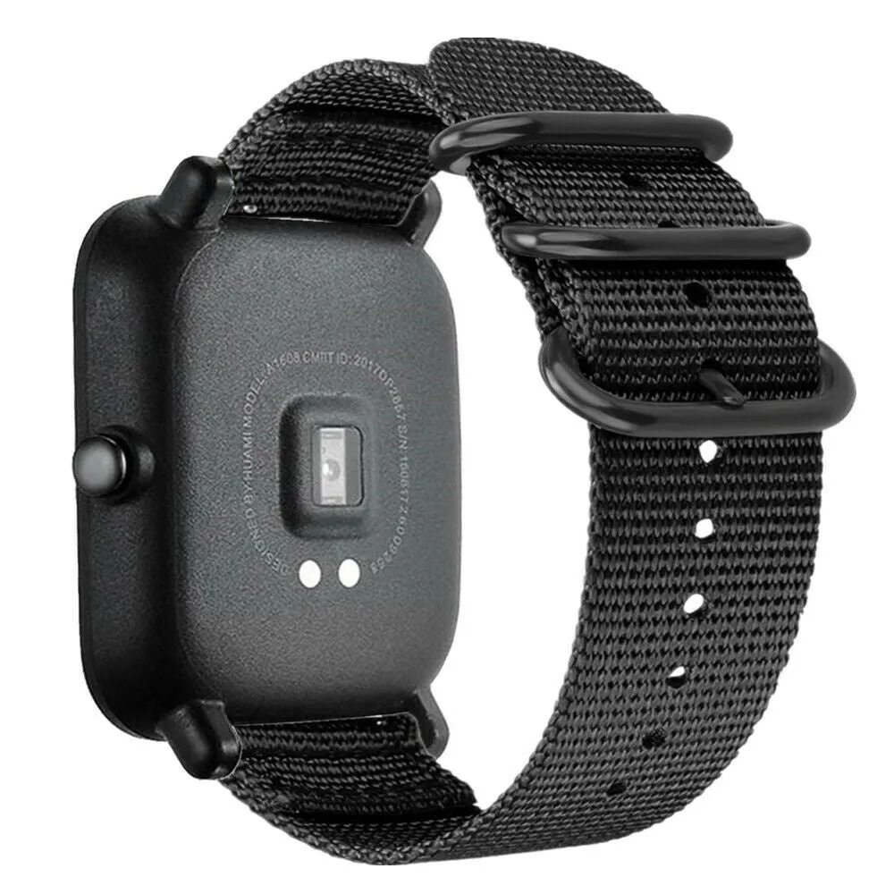 Selling Fast Xiaomi Amazfit GTS Nylon Strap with Buckle (Black)  Dont Miss Out!