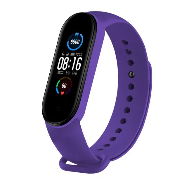 Selling Fast Xiaomi Mi Band 6 Silicone Strap (Purple)  Last Chance!
