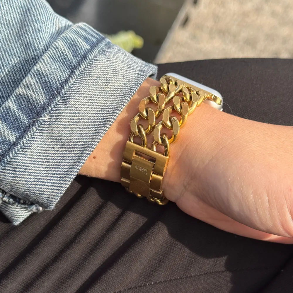 Selling Fast xoxo Wildhearts Apple Watch Steel Strap - Chain strap (Gold) - 38/40/41/42mm  Last Few Pieces!