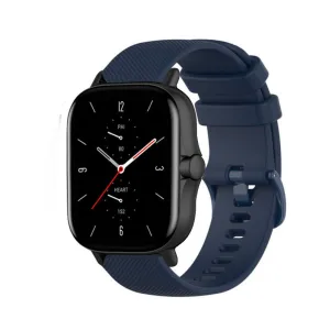Top Rated Amazfit GTS 2 Premium Silicone Strap (Dark Blue)  Almost Sold Out!