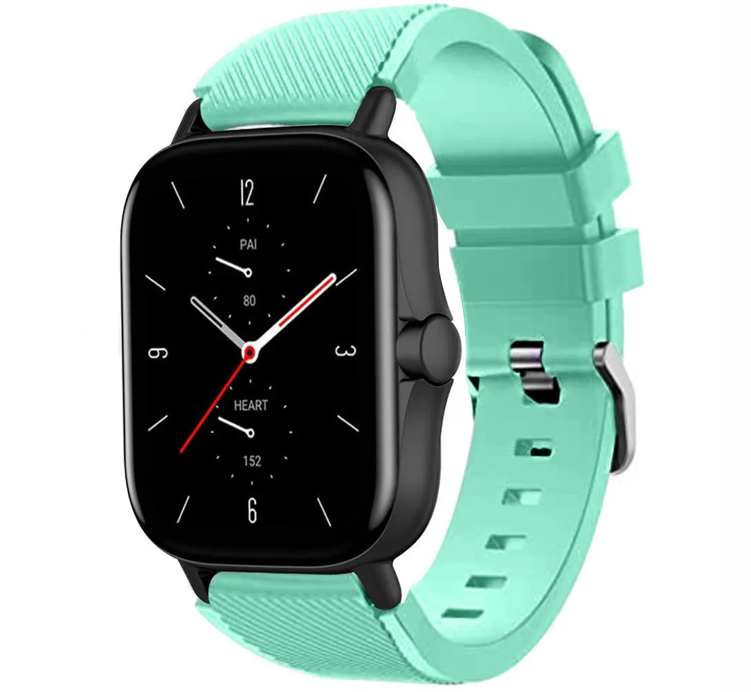 Top Rated Amazfit GTS 2 Silicone Strap (Aqua)  Going Fast!