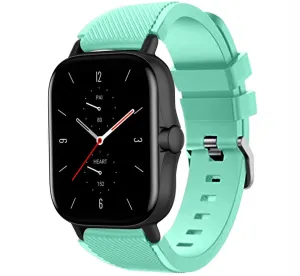 Top Rated Amazfit GTS 2 Silicone Strap (Aqua)  Going Fast!