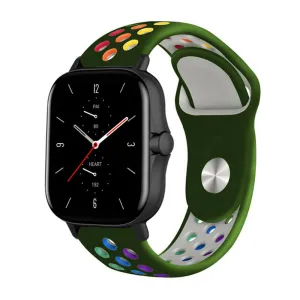 Top Rated Amazfit GTS 2 Sport Strap (Army Green/Multicoloured)  Stylish & Comfortable