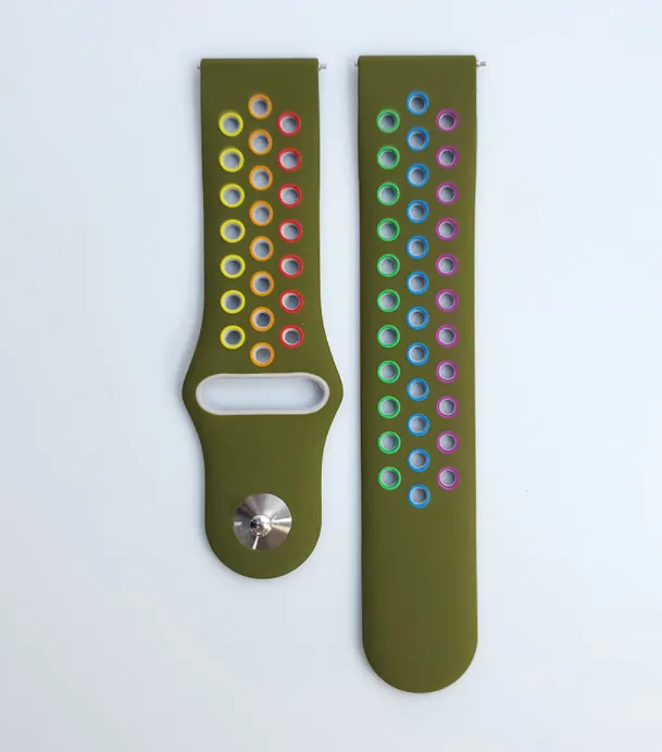 Top Rated Amazfit GTS 2 Sport Strap (Army Green/Multicoloured)  Stylish & Comfortable
