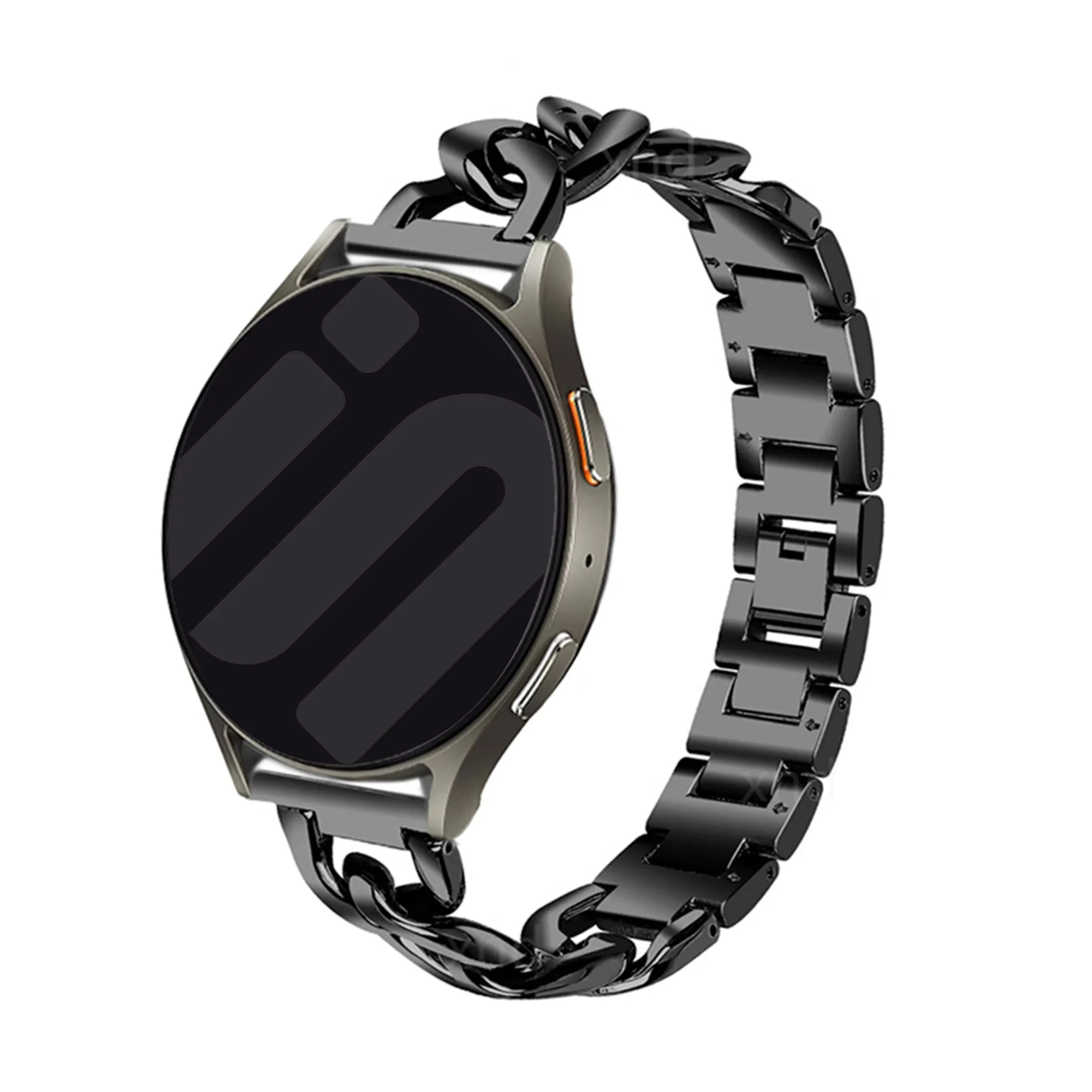 Top Rated Amazfit GTS 4 Steel Chain Strap (Black)  Going Fast!