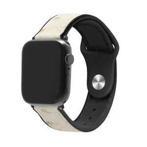 Top Rated Apple Watch Hybrid Leather Strap (Sand White)  Limited Availability!