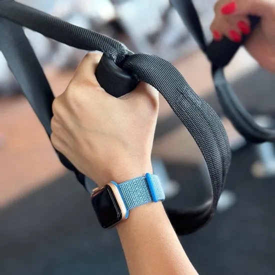 Top Rated Apple Watch Nylon Loop Strap (Blue)  Last Chance!