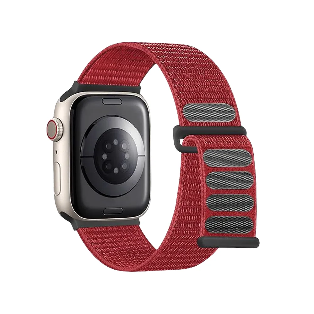 Top Rated Apple Watch Nylon Loop Strap (Red)  Almost Gone!