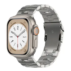 Top Rated Apple Watch Titanium Grain Strap (Silver)  Dont Miss Out!